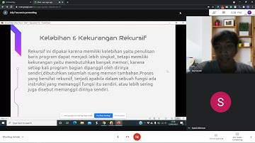 Tugas Algoritma & Struktur Data Kel. 1 | FUNGSI REKURSIF