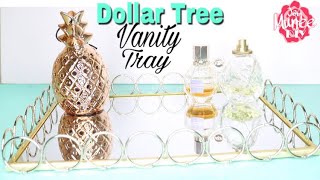 Dollar Tree Chanel 🤩 Light Up Vanity Tray 
