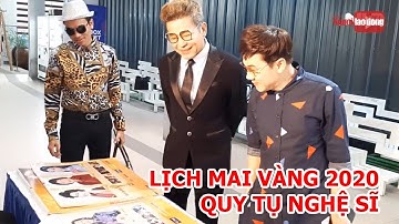 NSND Minh Vương, Lệ Thủy, Thành Lộc vui mừng khi thấy mình trên lịch  Mai Vàng - Xuân Canh Tý 2020