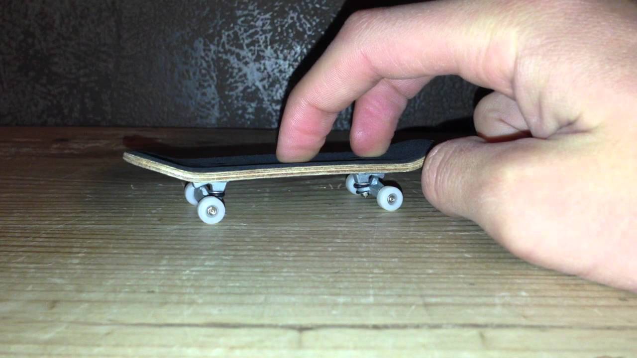 Faire un double heelflip en fingerskate - Tuto figure fingerskate 