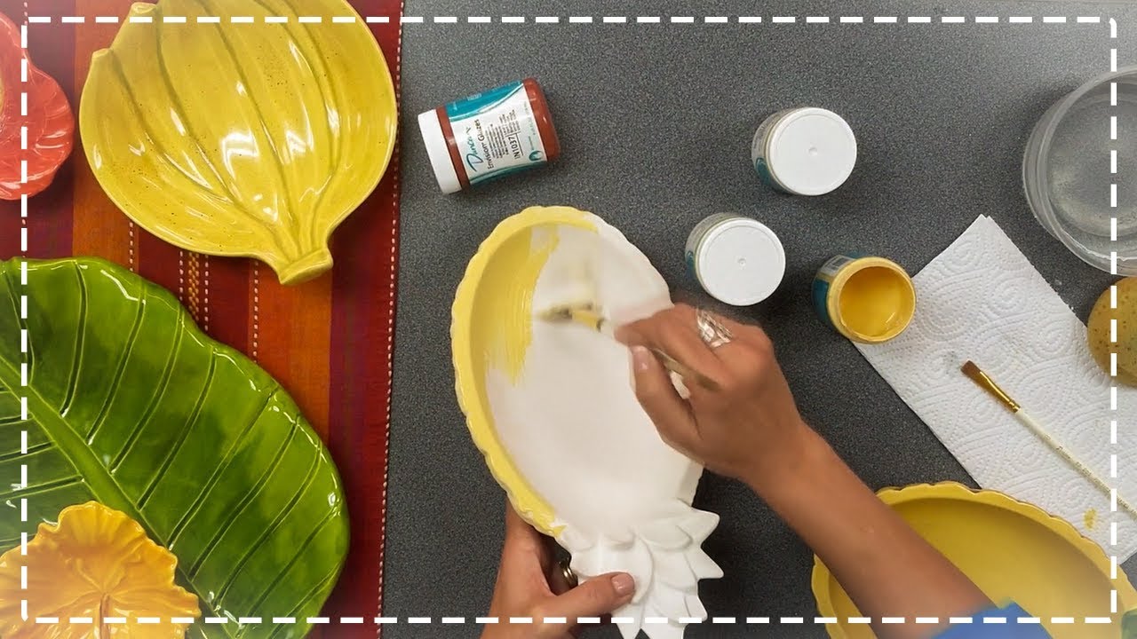 CERÁMICA - APLICACIÓN DE VIDRIADOS - Platos de frutas