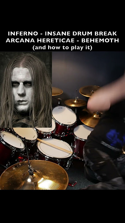INSANE DEATH/BLACK METAL DRUM BREAK - BEHEMOTH - ARCANA HERETICAE - INFERNO