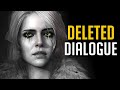 Witcher 3: Deleted Dialogue with Ciri.  [Analysis Included]