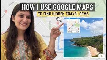 How I Use Google Maps to Find Hidden Travel Gems 🗺️✨#traveltips