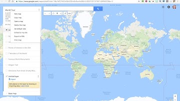 Google My Maps: Methods for Sharing
