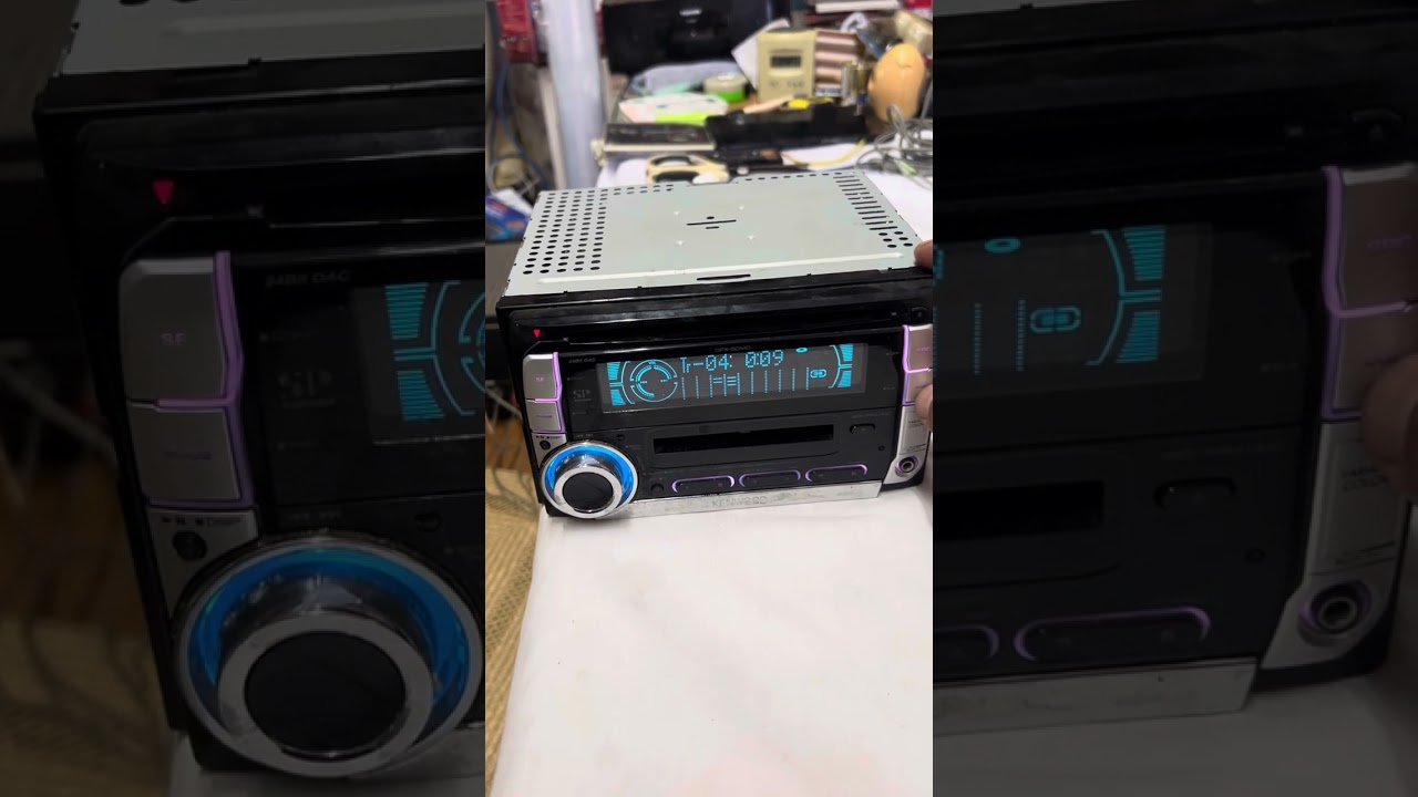 ケンウッド DPX-50MD CD MD ディスク カーステレオ プレーヤー 