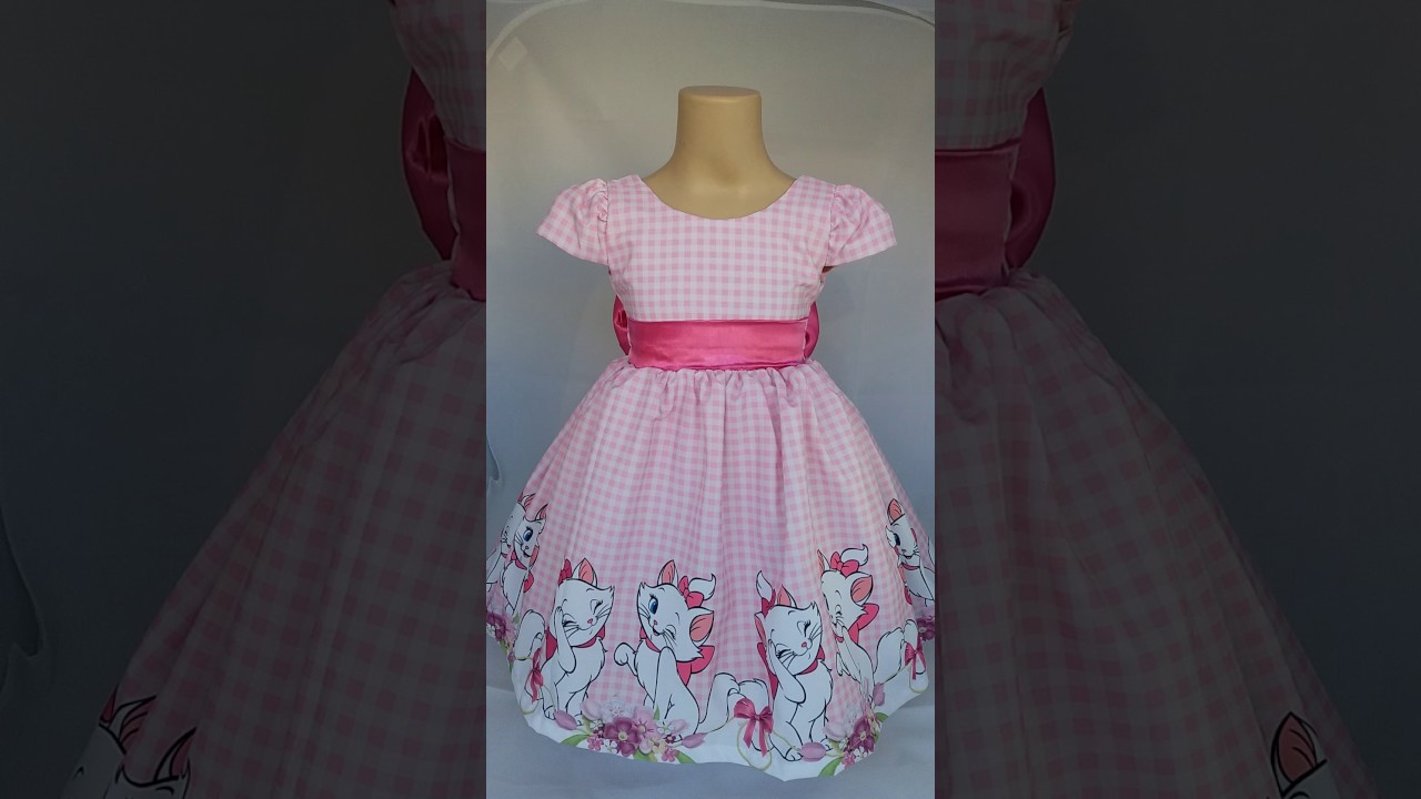 vestido da gatinha marie