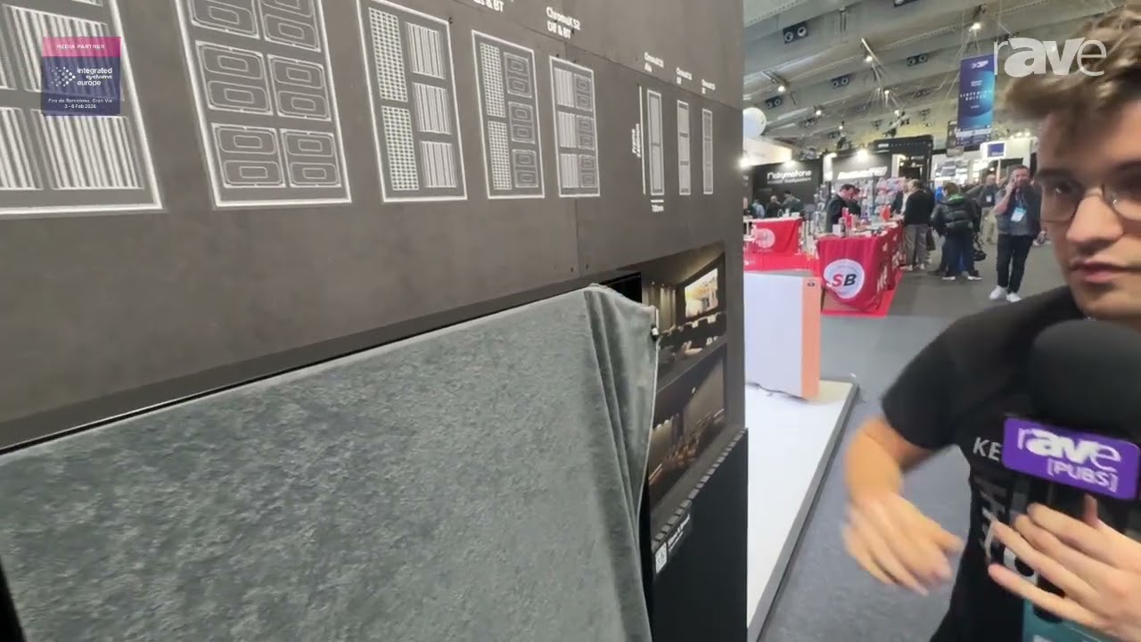 ISE 2026: Artnovion Presents ChromaX Acoustic Absorber