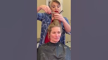 Bold Layered Bob for Women Over 60!