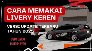 Game Cumi Darat Multiplayer || Tutorial Cara Memakai Livery Terbaru Update 2025 screenshot 4