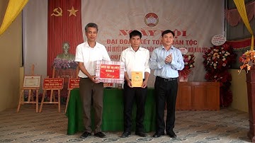 NGÀY HỘI ĐẠI ĐOÀN KẾT VÀ CÔNG BỐ QUYẾT ĐỊNH CÔNG NHẬN THÔN THÀNH PHONG XÃ MINH TIẾN ĐẠT CHUẨN NTM