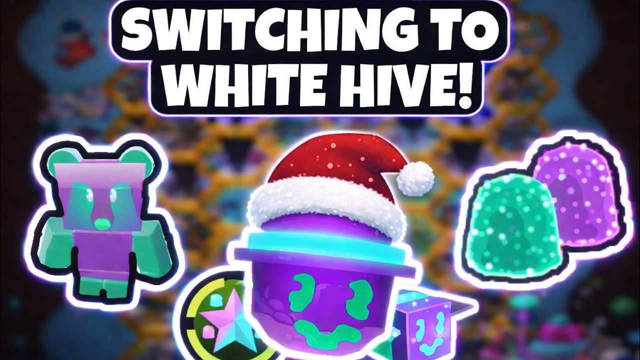 Switching Hive Colors for Beesmas! | Roblox Bee Swarm Simulator