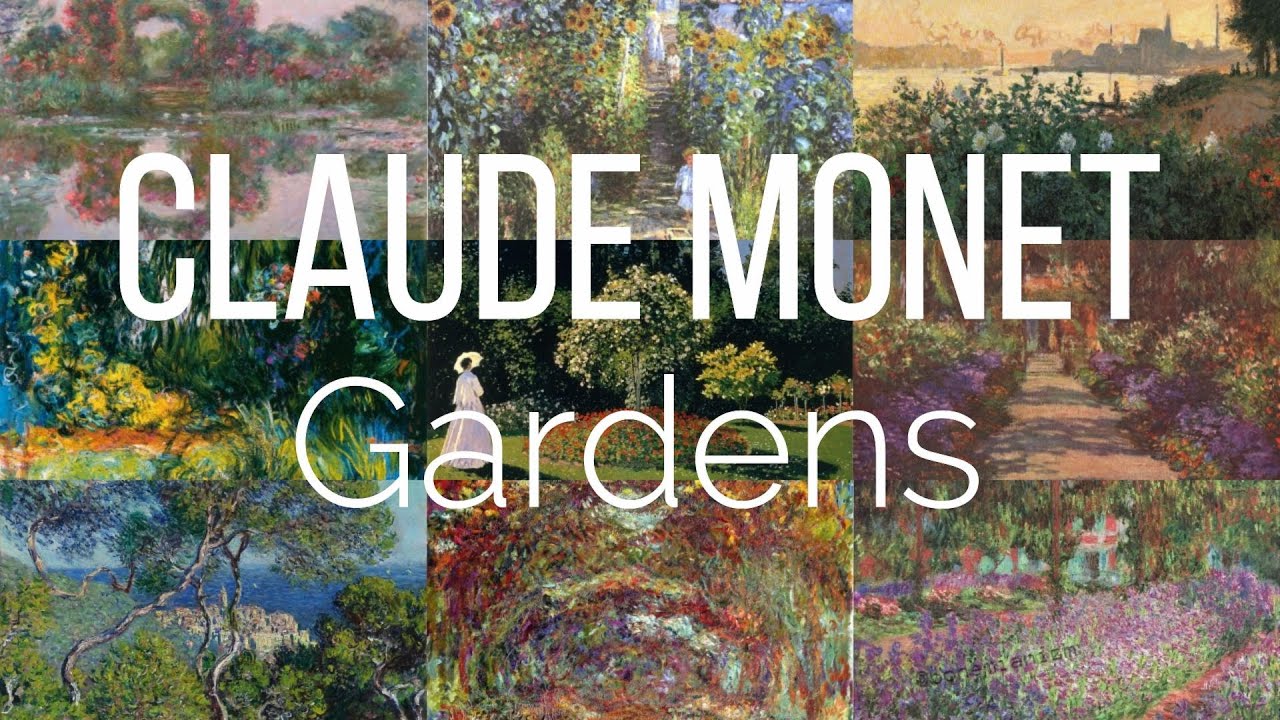 Art Ambience | Art Screensaver | Monet - Gardens