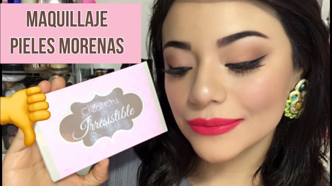 Maquillaje Pieles Morenas Paleta Irresistible | Beauty Creations.