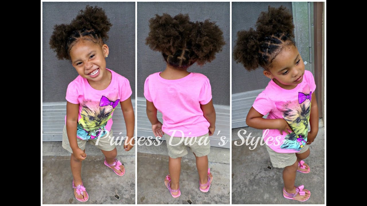 Princess Boo: Toddler Hair / Creating A New Style From A 