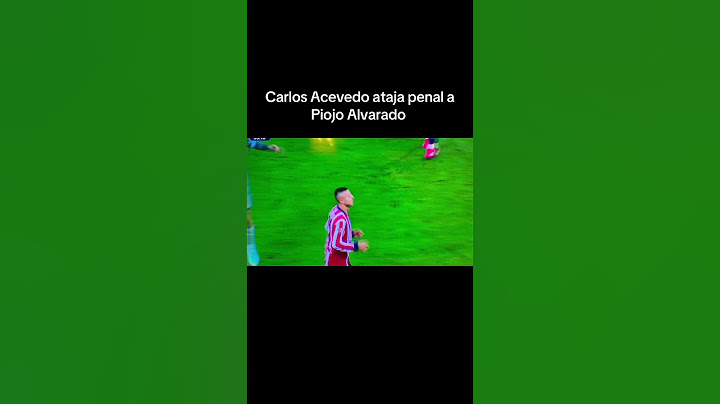 Carlos Acevedo ataja penal a Piojo Alvarado 🔥🧤 #penalty