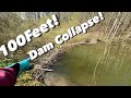 Insane Beaver Dam Collapse!