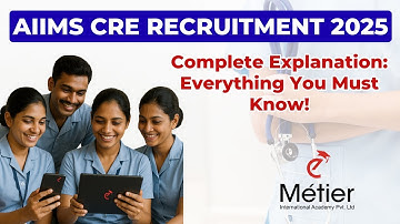 AIIMS CRE 2025: Full Details, Eligibility, Vacancy & Exam Pattern | Nursing