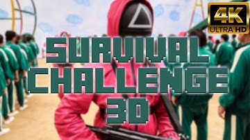 #SurvivalChallenge3D Survival Challenge 3D #SquidGame iOS Android Mobile Game ,Squid Game Simulation