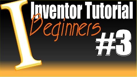 3- Autodesk Inventor Beginner Tutorial: Creating your first 2D sketch /Sketch Commands