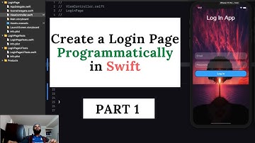 Create a Login Page Programmatically In Swift (Part1)