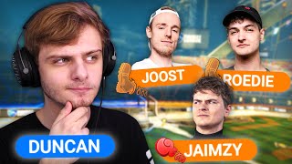 SPELEN TEGEN 3 YOUTUBERS MET RUMBLE | Rocket League