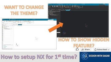 How to Change Theme & Unlock Hidden Features in Siemens NX | NX Customization Tutorial #siemensnx