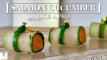 How To Make This Salmon Cucumber Roll, And Show Off To Your Friends!