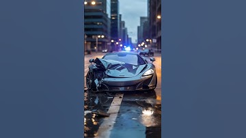 Mclaren sports car crash 🤯😵‍💫 #ai#mclaren#trending#viral#youtubeshorts