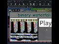 I RECREATED BINARY WATERFALL IN ROBLOX! #roblox