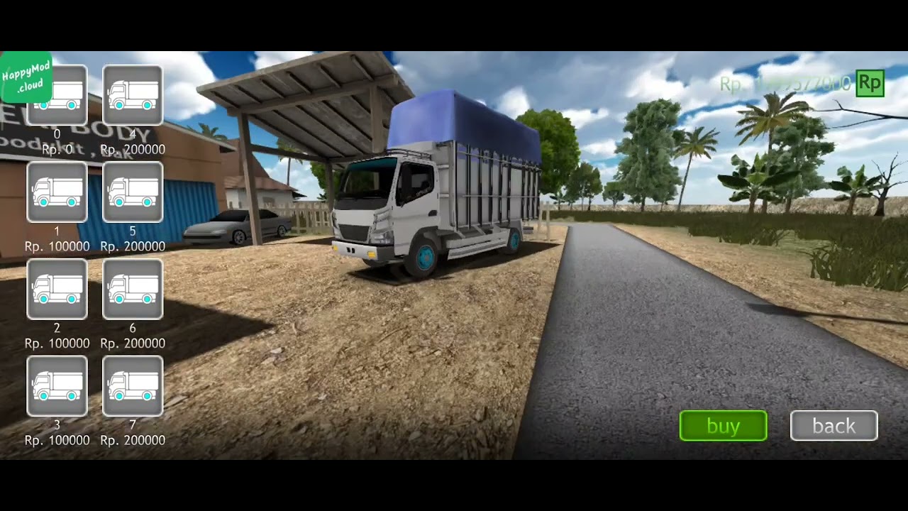 MODIF CANTER DI ESTS ID JADI MIRIP DENGAN MOD BUSSID CANTER 