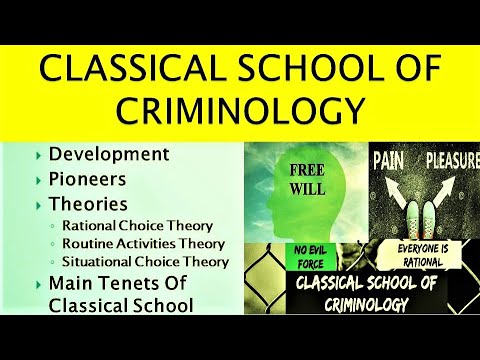 Classical School of Criminology