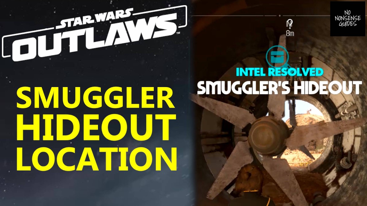 Star Wars Outlaws Smuggler's Hideout Location Mountain Southwest of