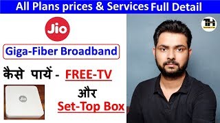 Jio GigaFiber all updated plans and offers| starting @699 | Free 4k Tv & set top box | Full Detail