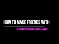 HOW TO MAKE FRIENDS WITH A PERMATEASED WIG! VIDEO FOR WIG NEWBIES!