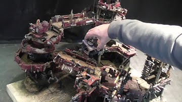 Battleboards Ork 40K Ork Crash - Ork Fort #4 part2