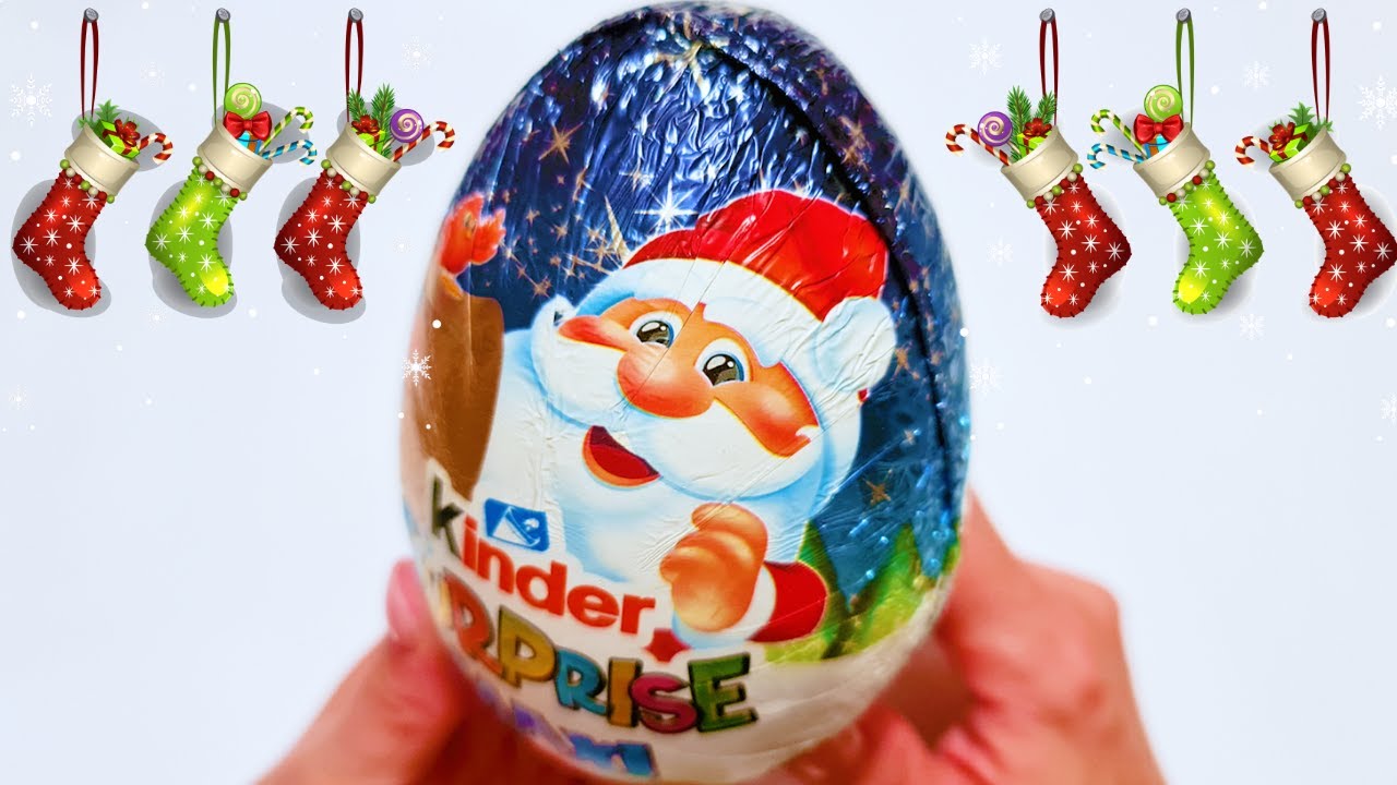 Oeufs Surprise Kinder Maxi de Noël Christmas Kinder Surprise Maxi Eggs  Huevos Sorpresa de Navidad - video Dailymotion