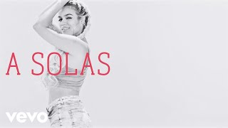 Video thumbnail of "Karol G - A Solas (Official Lyric Video)"