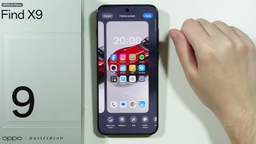 OPPO Find X9/X9 Pro: Hoe je het scrolleffect van je achtergrond aan/uit zet