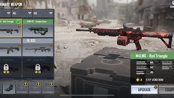PARTIDA CON LA "M4LMG-RED TRIANGLE" - Call Of Duty Mobile