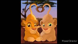 Simba and nala - - Beautiful in white