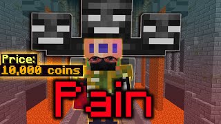 Beating EVERY Boss in SKYBLOCK with the CHEAPEST Gear Possible - Floor 7 Edition