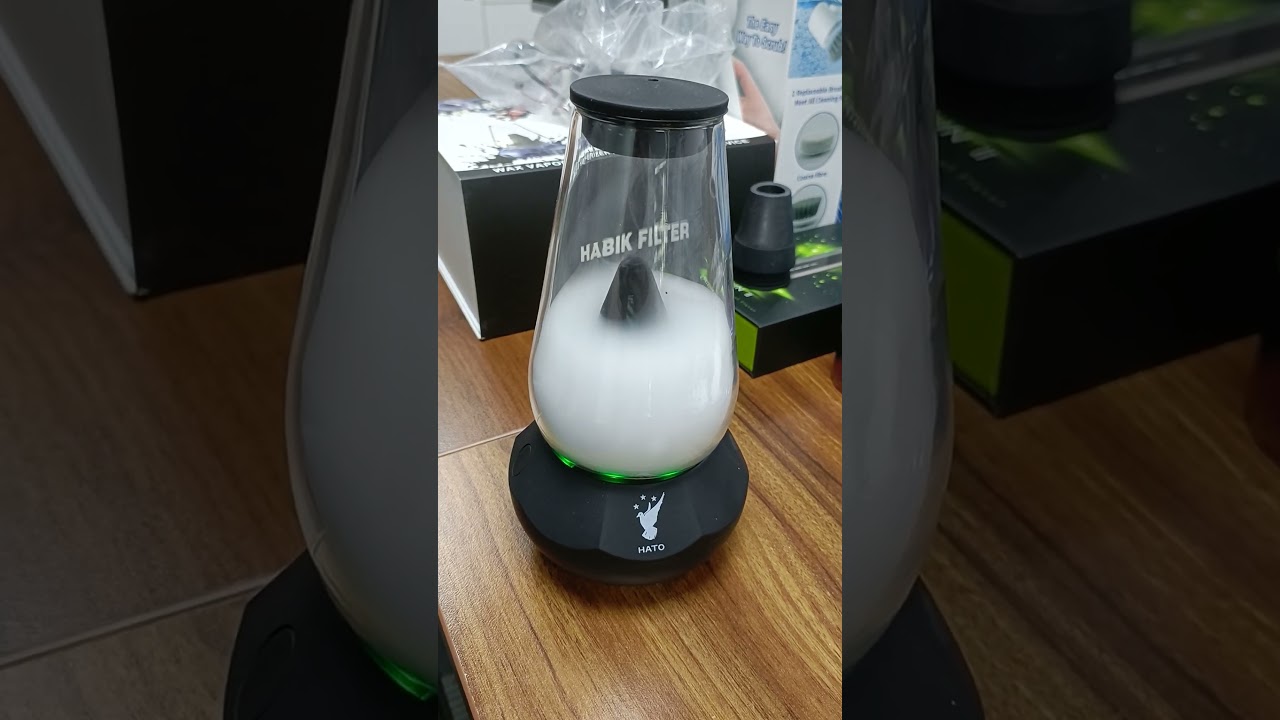 Hatovape Habik Filter vaporizer for Wax, CBD oil and Dry herb.