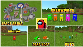 ADDON + MAP GAME AMONG US KEREN PARAH!! | WORK DI MCPE V 1.16+ screenshot 3