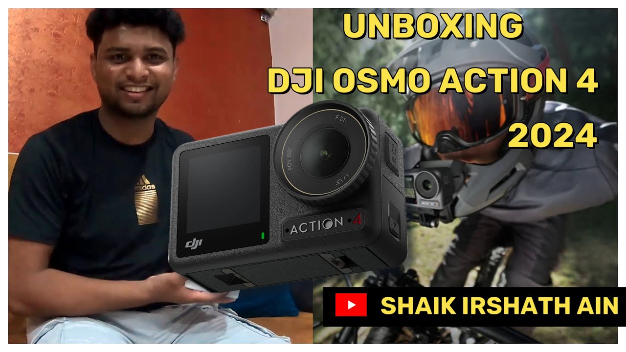unboxing my best 4k action camera in the world | 2024 | dji osmo action ...