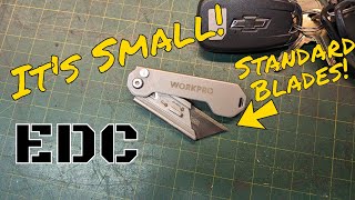 WORKPRO Folding Utility Knife, maybe a great EDC or just a carry all knife?