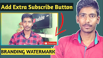 YouTube branding watermark kaise lagaye.  How to set youtube channel branding