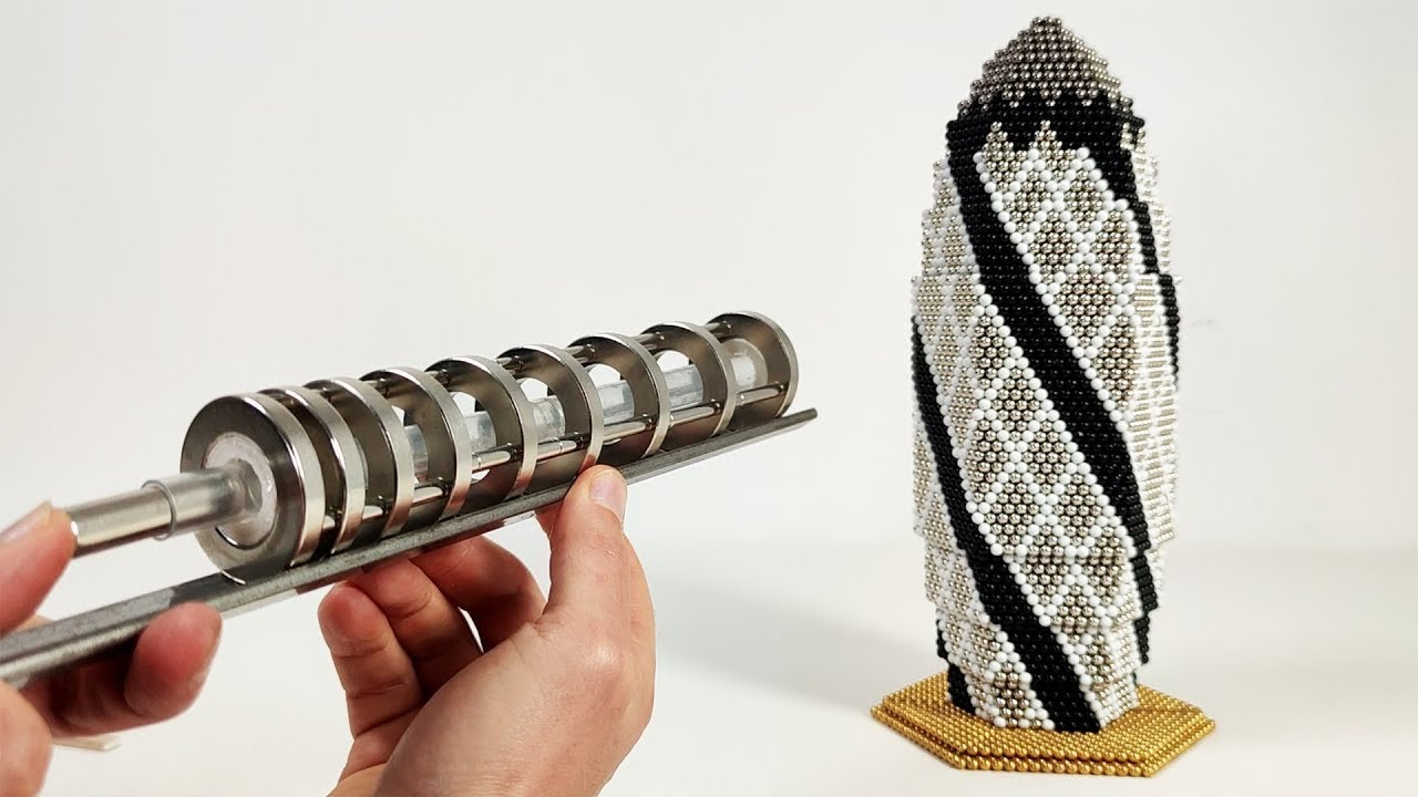 Gherkin Tower VS Magnetic Accelerators | Magnetic Games