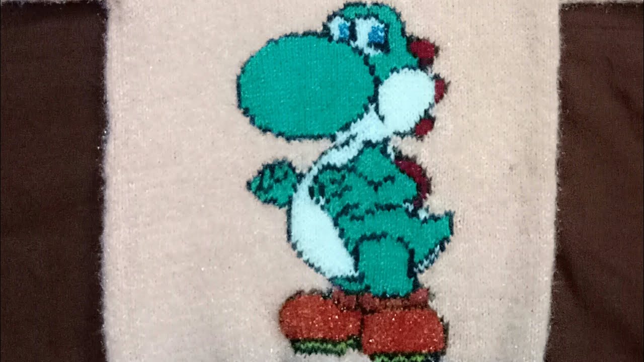 Cartoon graph design sweater for children