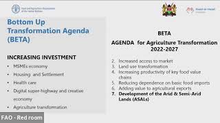 Ps Livestock Development Hon. Jonathan Mueke Presentation on Investment Plan in Rome, Italy.